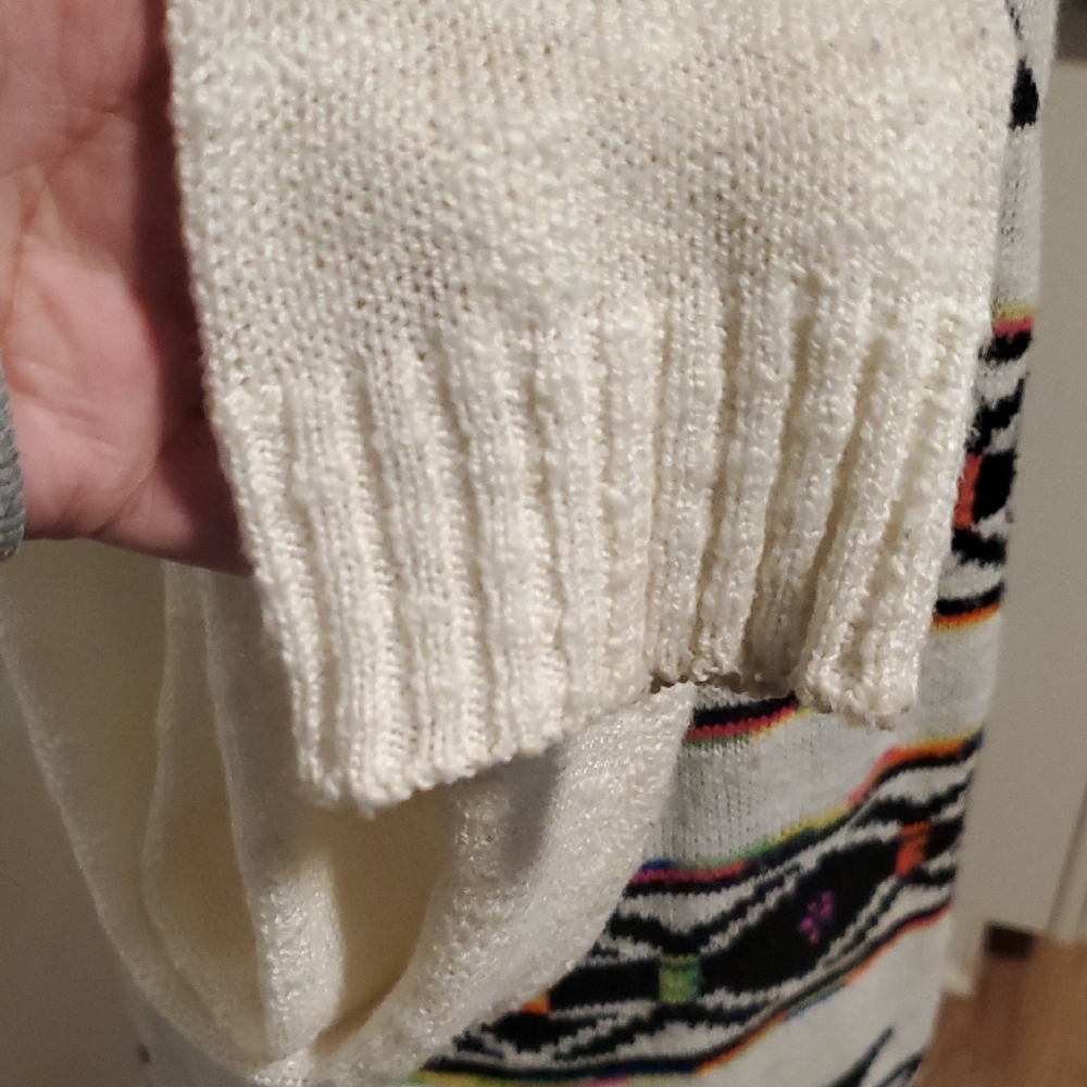 Pinklicious Chic Geometric Open Front Cardigan - Picture 7 of 8